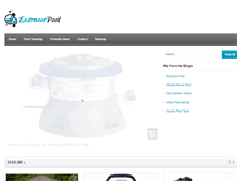Tablet Screenshot of eastmoorpool.com